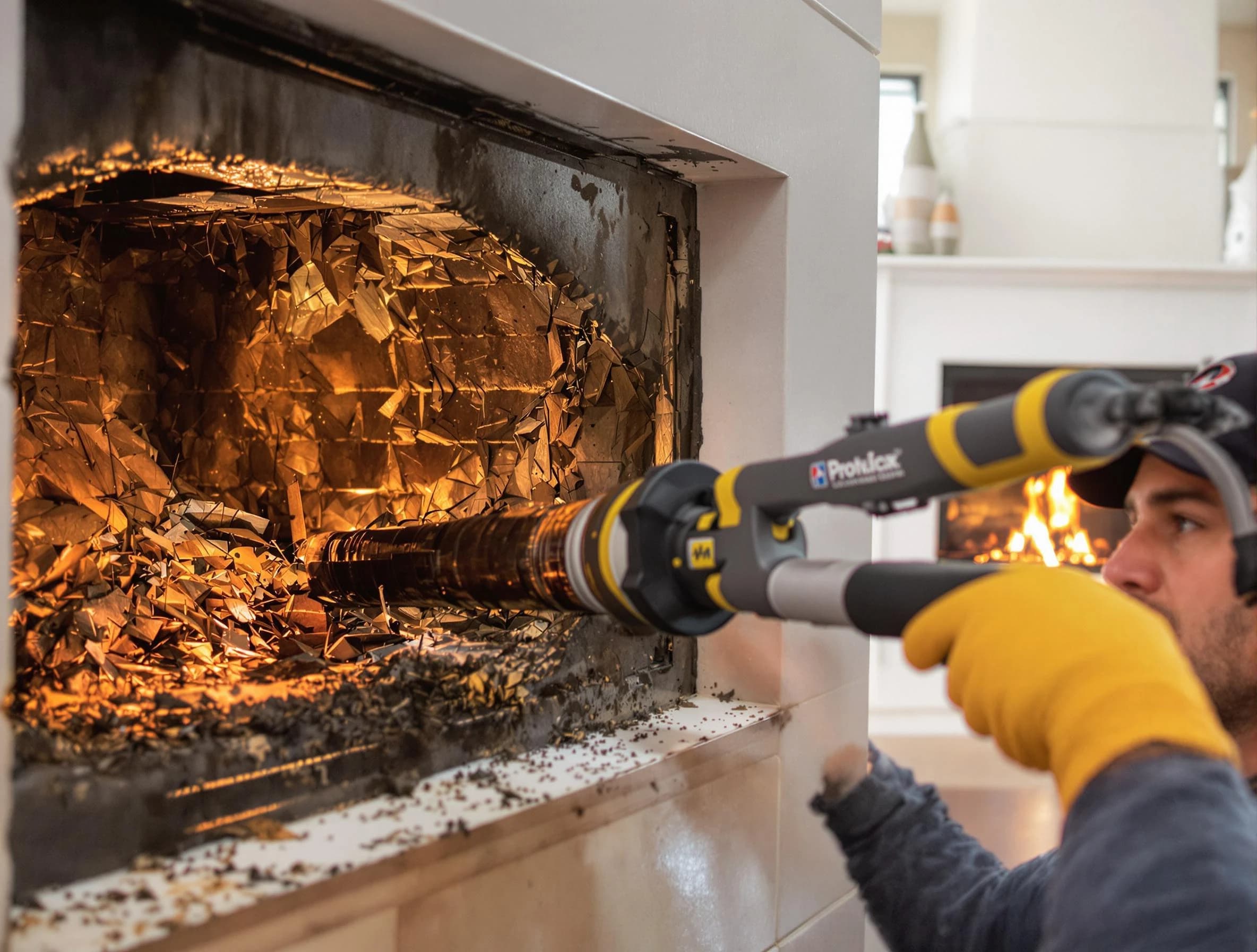 Professional chimney cleaning by Hillsborough Chimney Sweep in Hillsborough, NJ