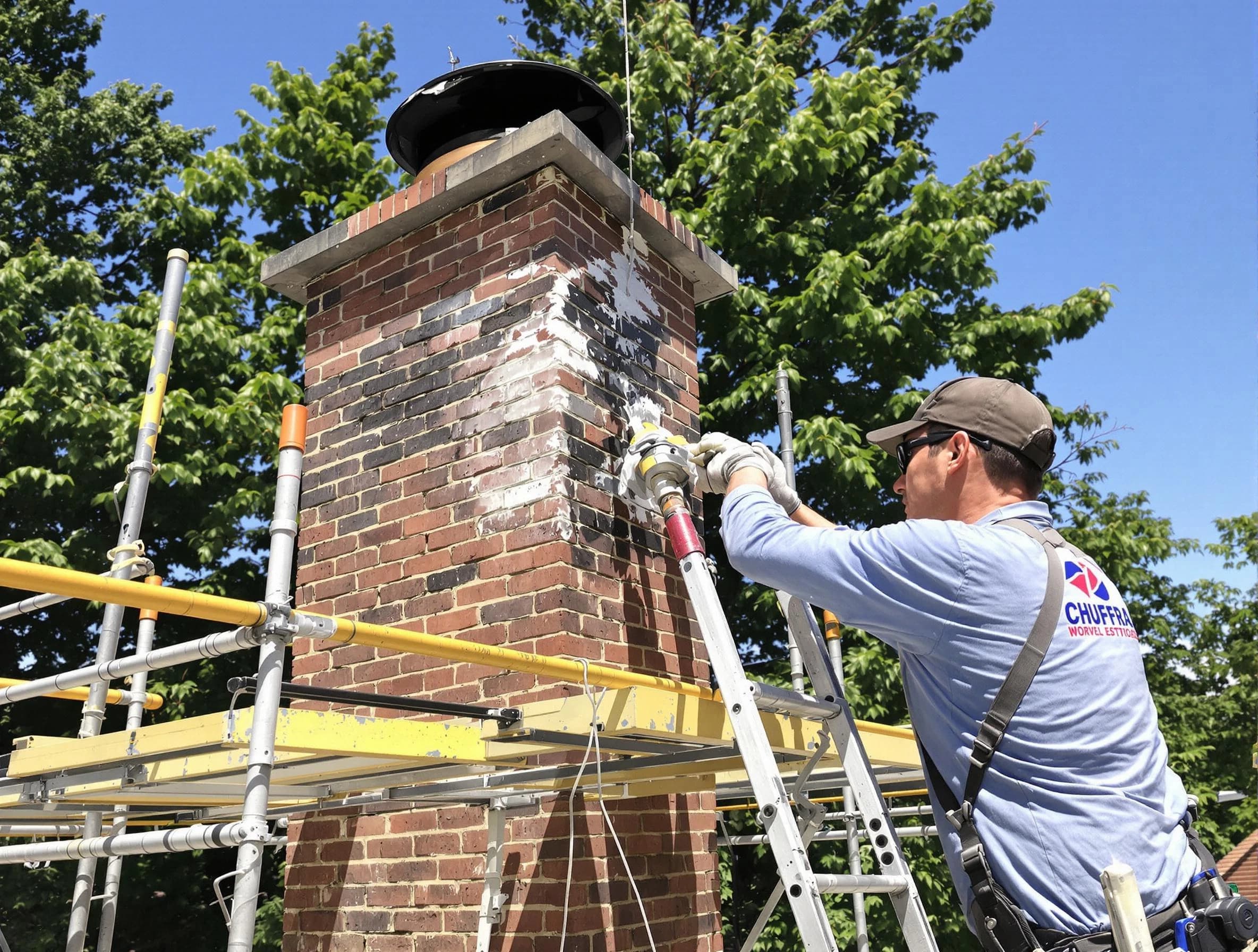 Structural chimney repair by Hillsborough Chimney Sweep in Hillsborough, NJ